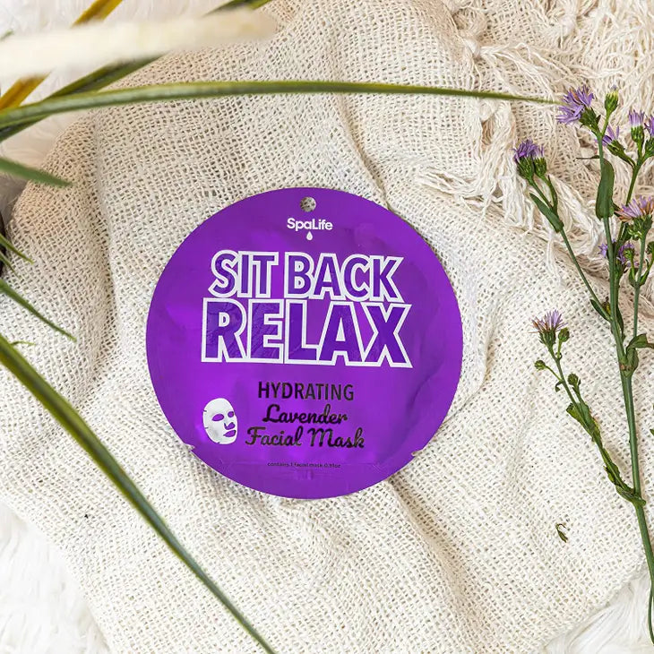 Sit back and Relax Hydrating Lavender Facial Mask