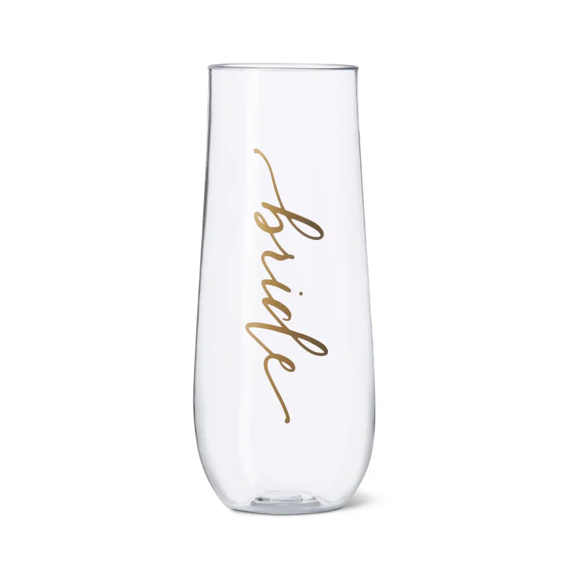 Bridal Durable Plastic Stemless Champagne Glass