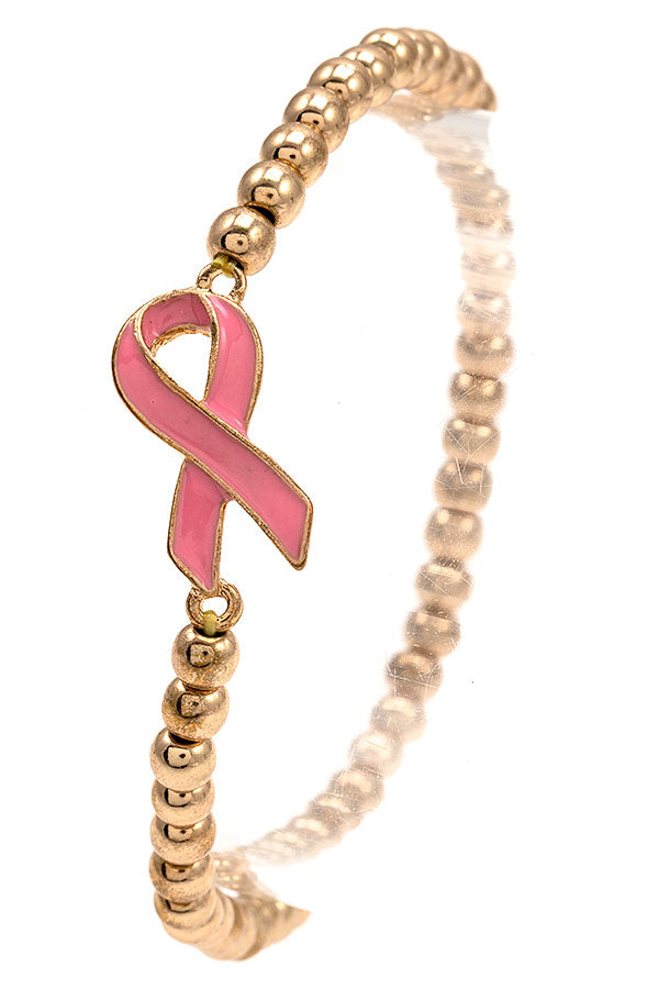 Pink Ribbon Bracelet