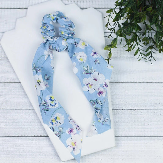 Sweet Floral Hair Scarf