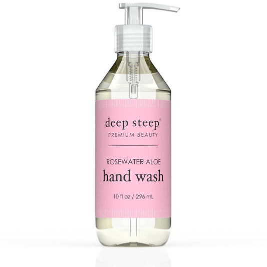 Argan Oil Liquid Hand Wash - Rosewater Aloe 10oz