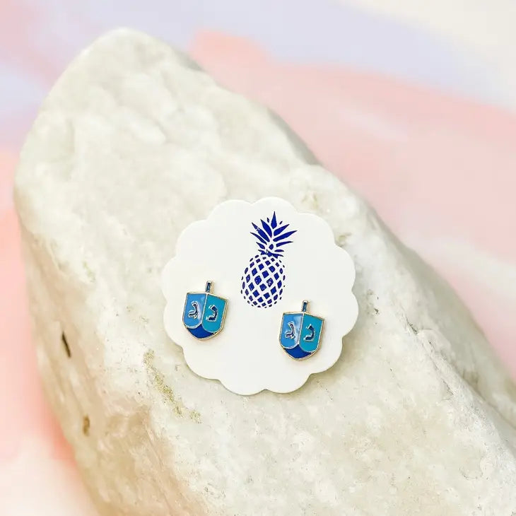 Hanukkah Earring Studs