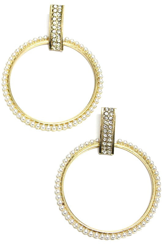 Dangle Hoop Earrings