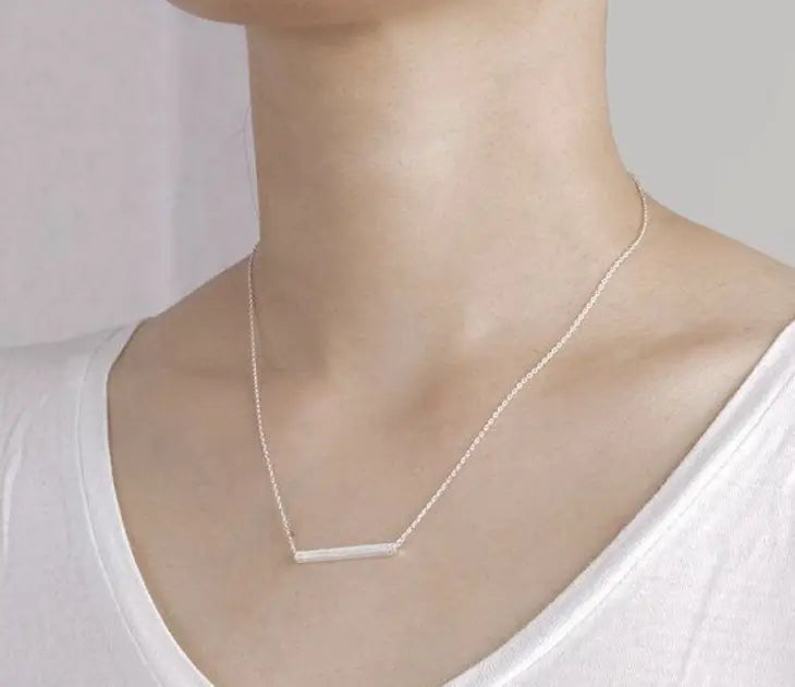 Latitude Bar Necklace