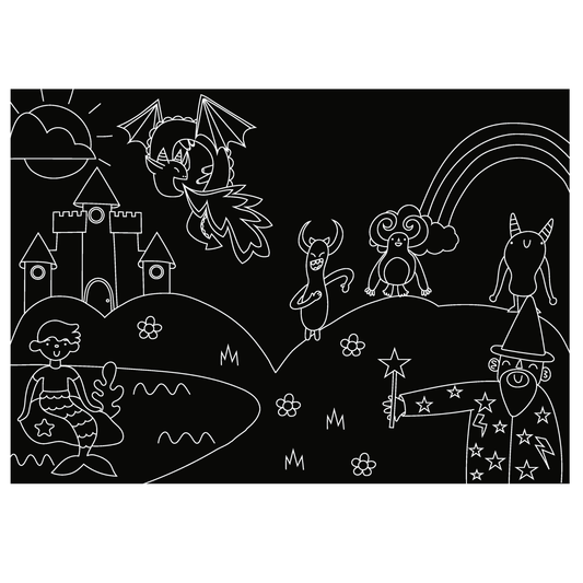 Chalkboard Placemat For Kids