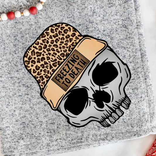 Freezing To Death | Fleece Sweater Blanket