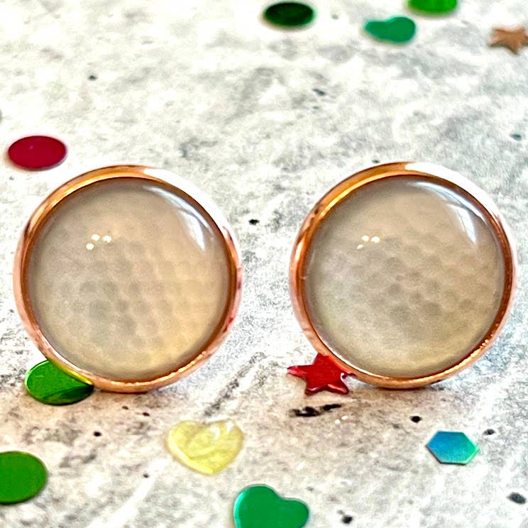 Golf Ball Earrings