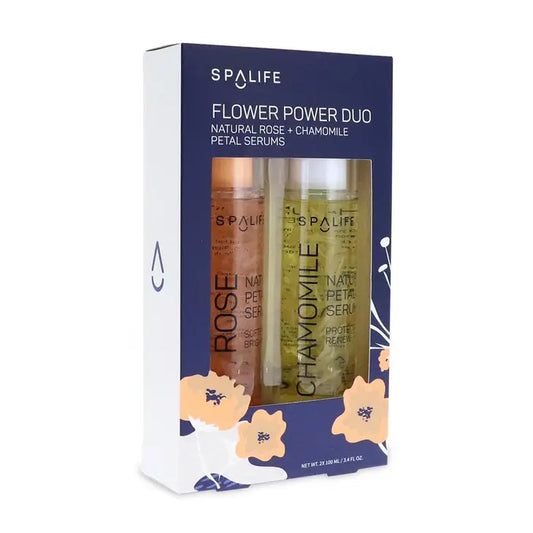 Flower Power Serum Duo- Rose + Chamomile