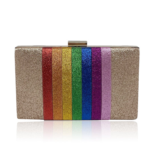 Rainbow Evening Bag