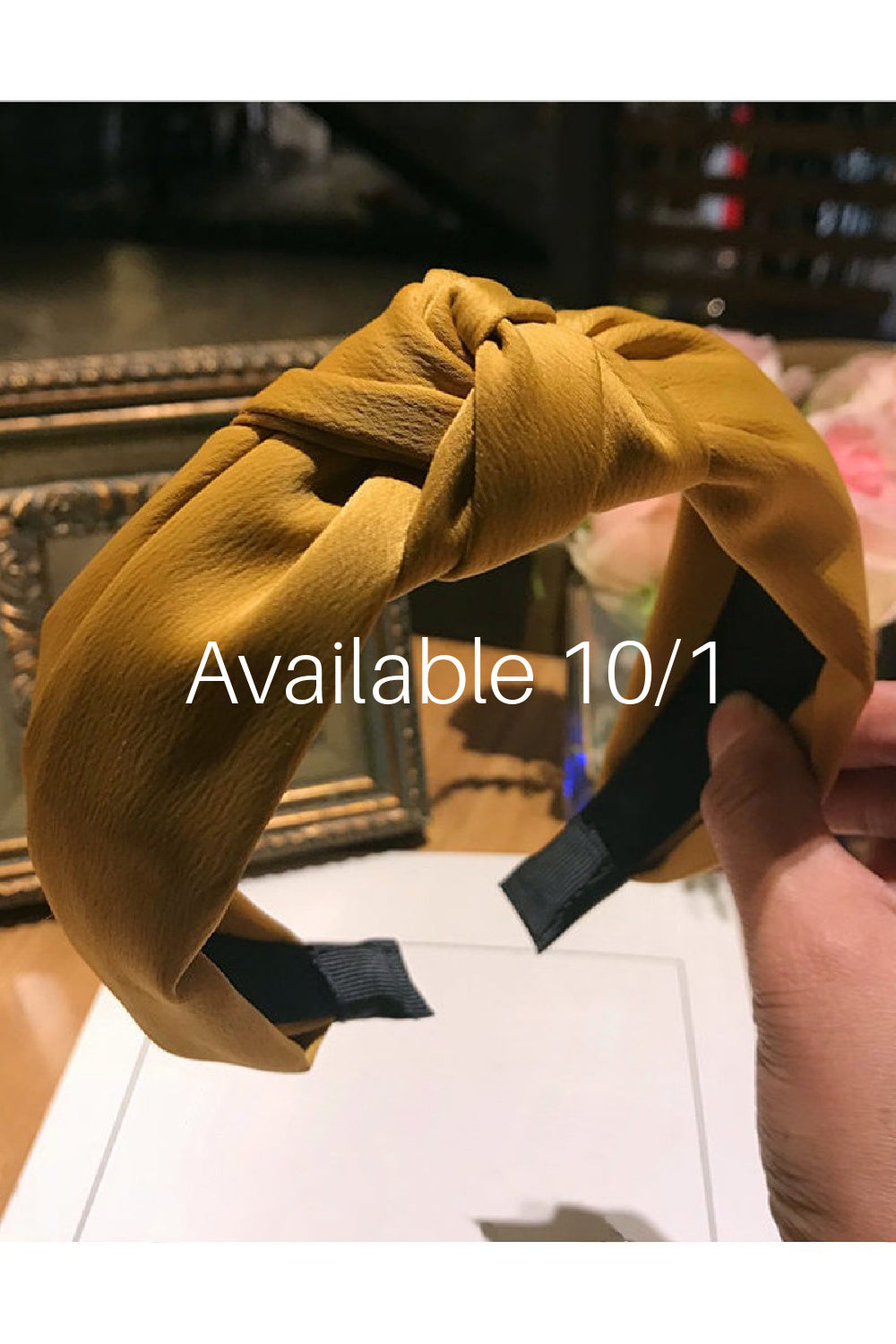 Classic Cloth Knot Top Headband