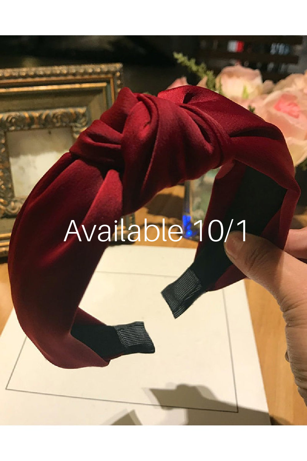 Classic Cloth Knot Top Headband