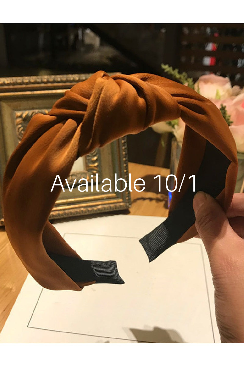 Classic Cloth Knot Top Headband