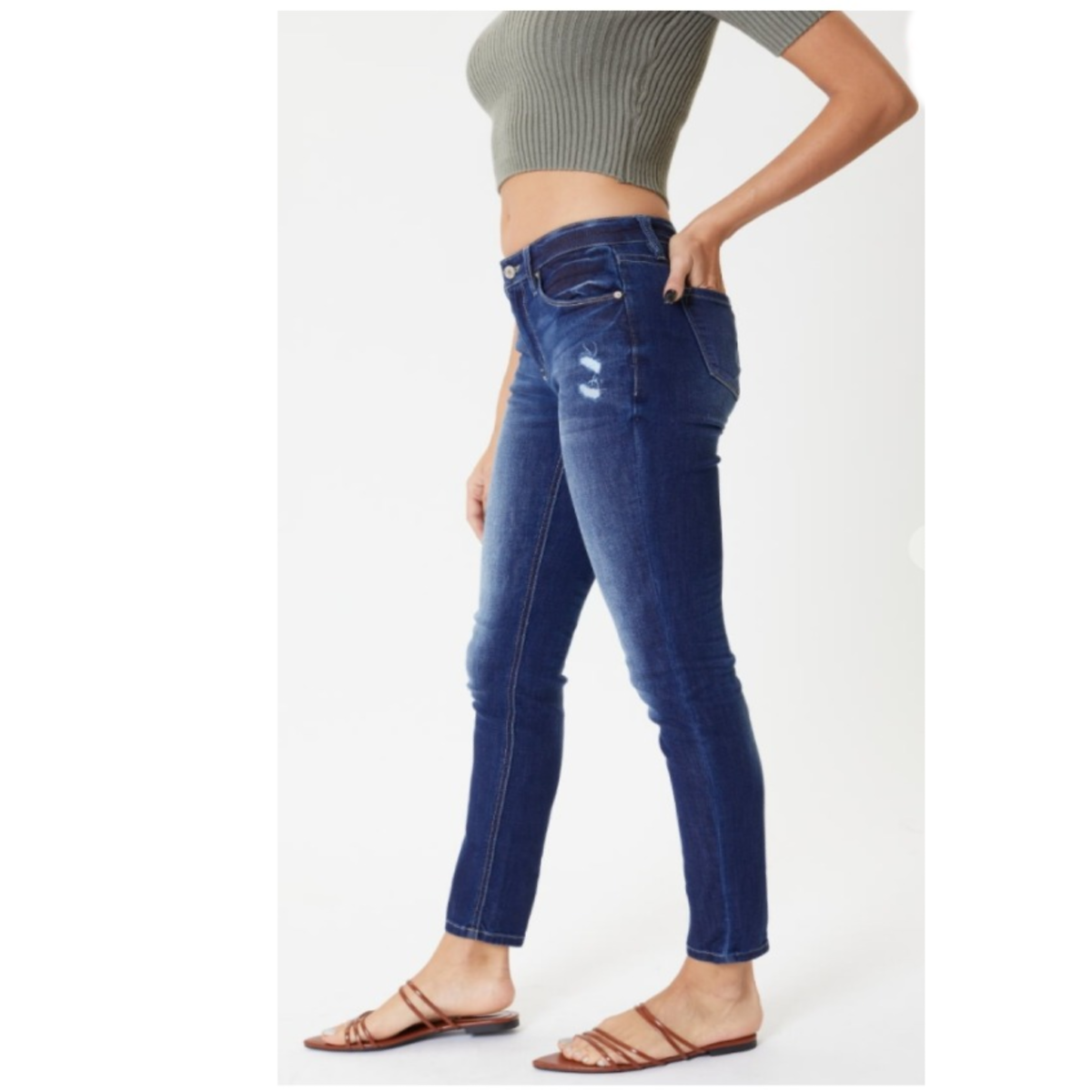 Mid Rise Super Skinny Jean