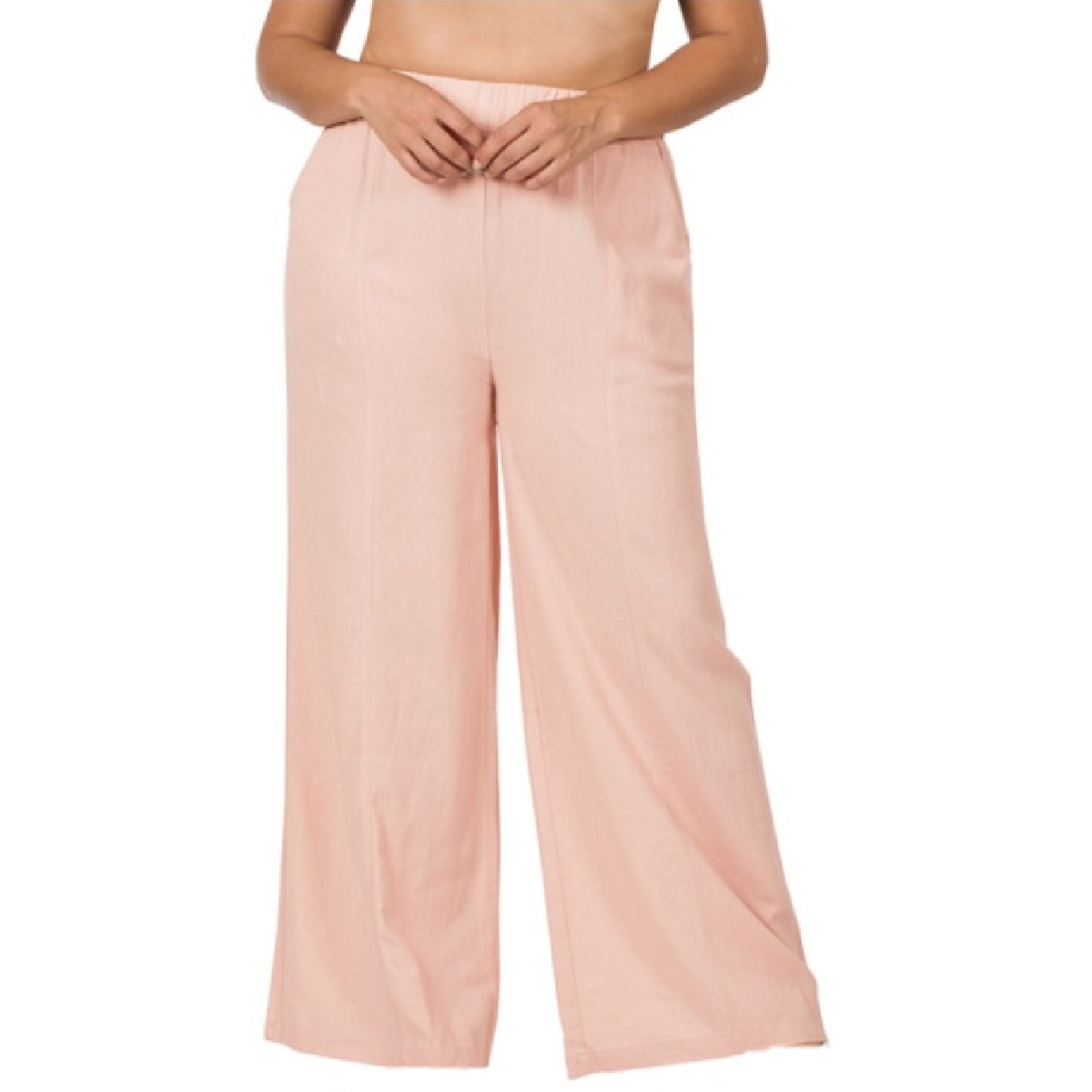 Curvy Linen Pants