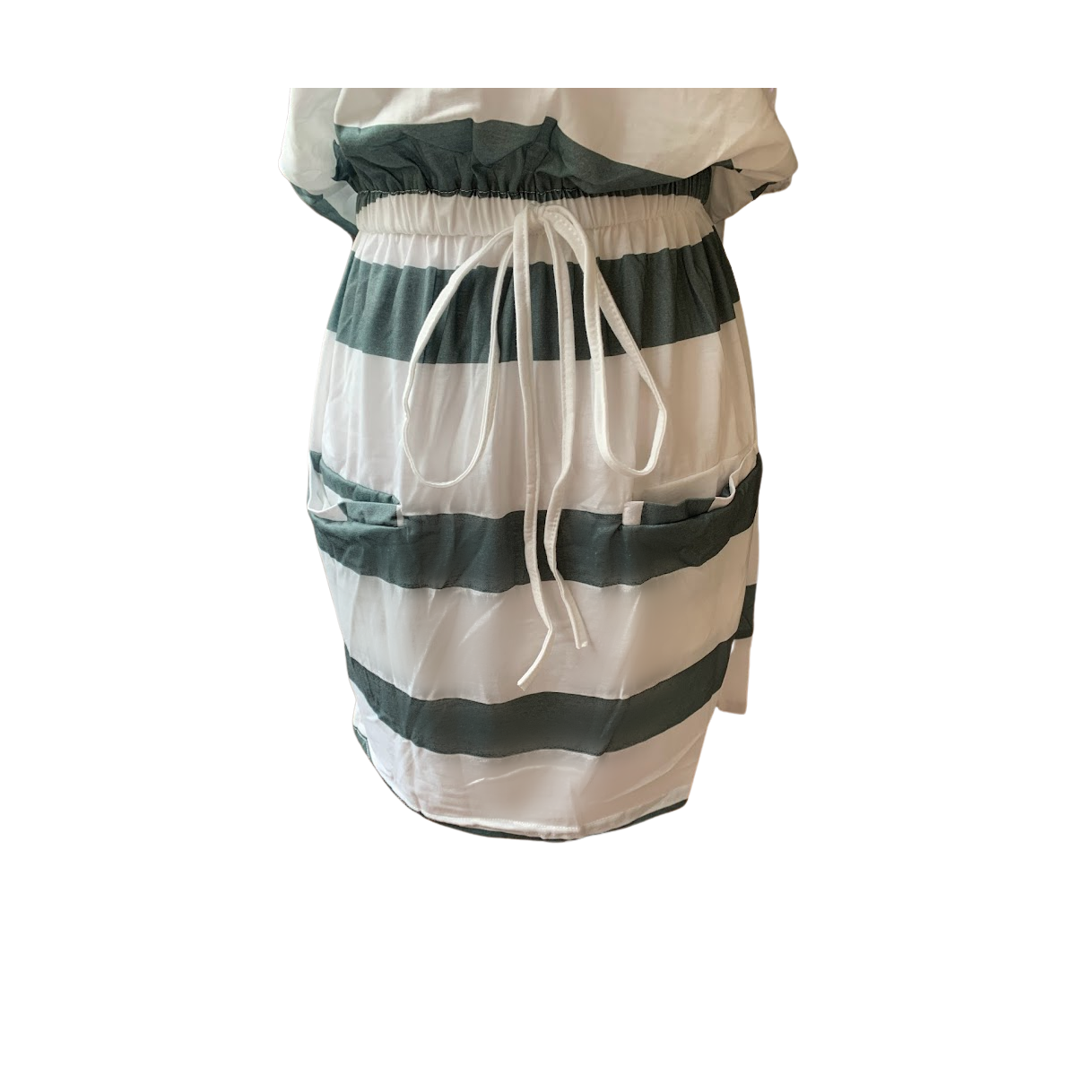 V-Neck Spaghetti Strap Knitted Mini Dress