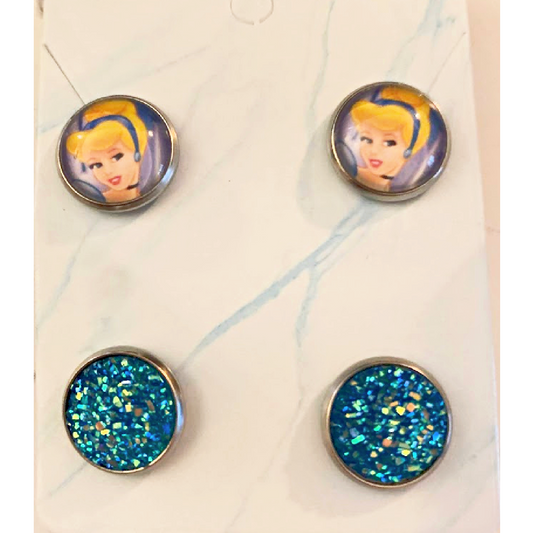 Disney Princess Earring Duo