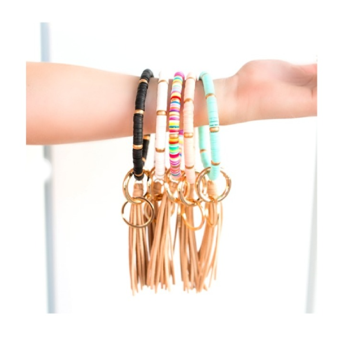 Boho Key Ring Bangle Keychain