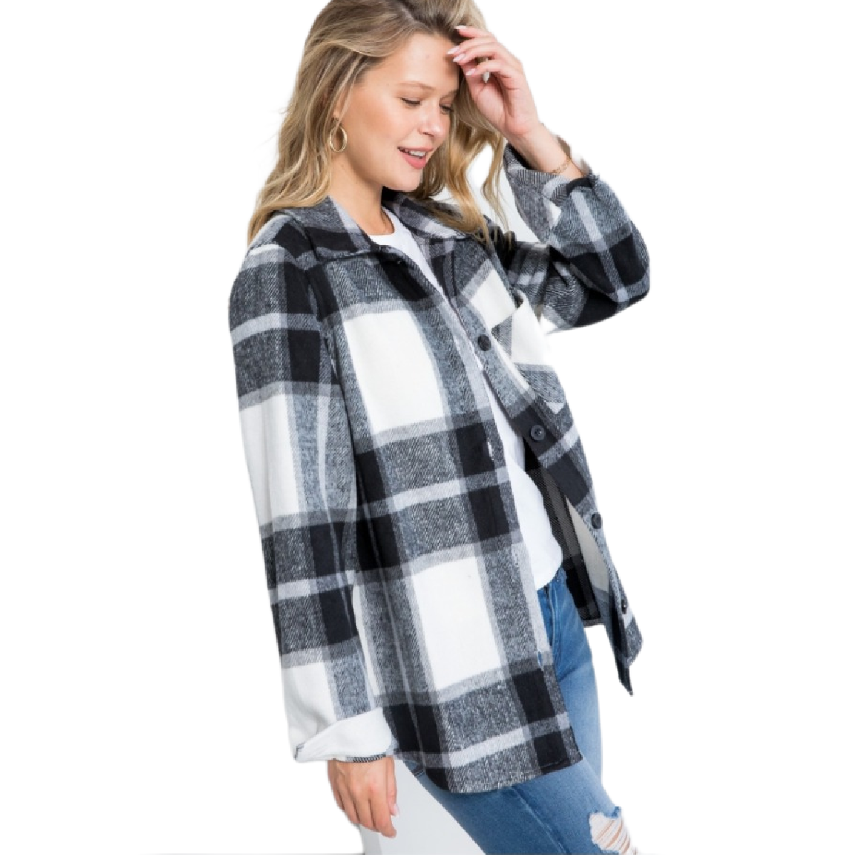 Plaid Boyfriend Flannel