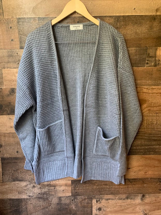 Cora Curvy Open Cardigan