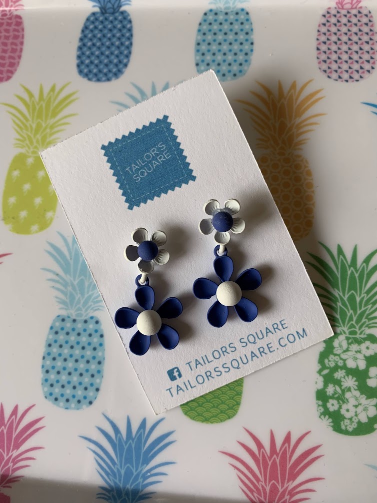 Floral Drop Earrings