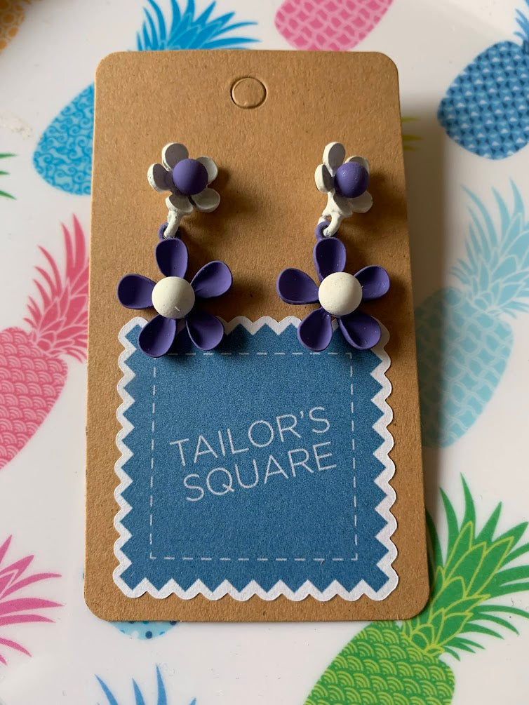 Floral Drop Earrings