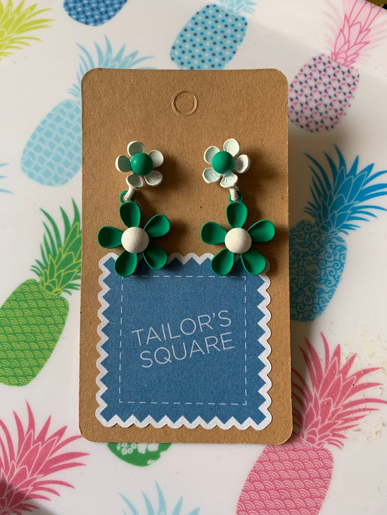 Floral Drop Earrings