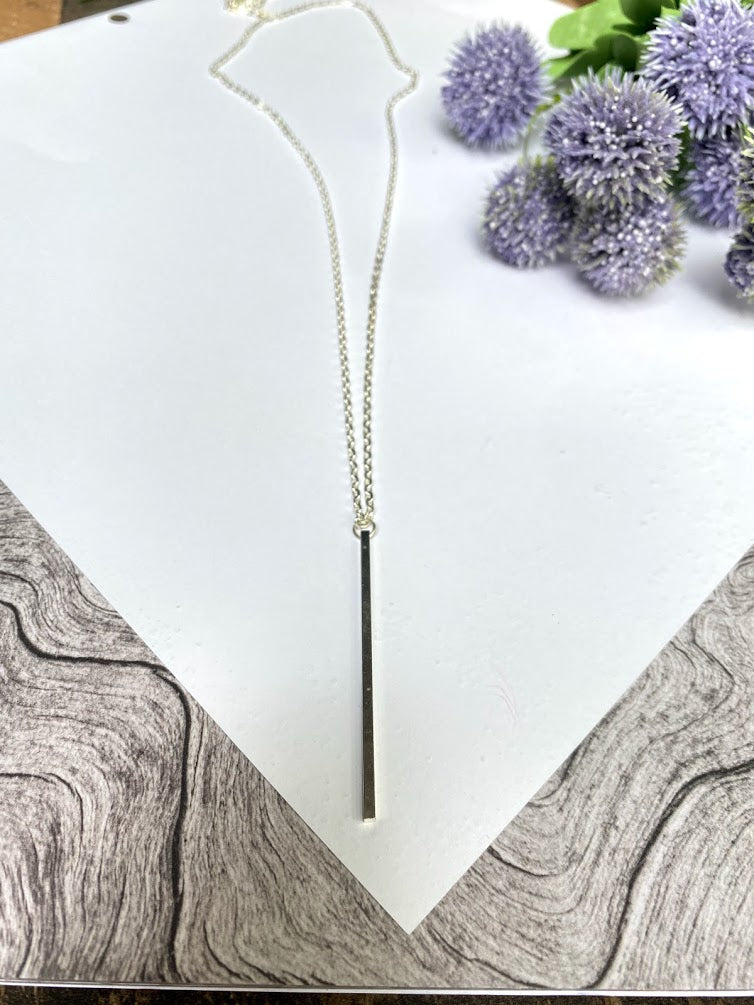 Long Bar Necklace