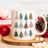 Christmas Tree Ceramic Mug