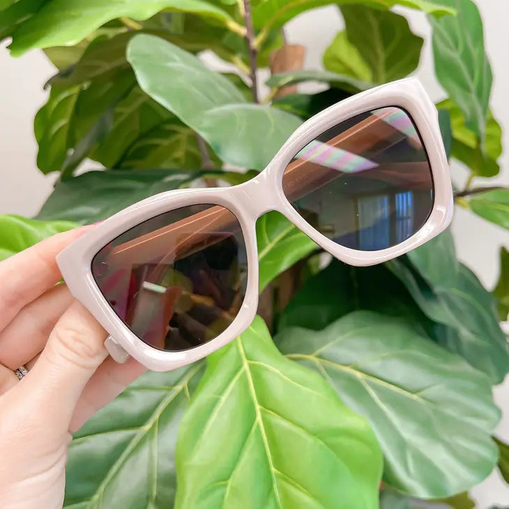 Becca Acetate Square Sunglasses