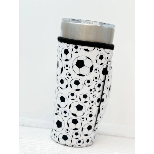 Insulated Cold Cup Sleeve (Soccer)