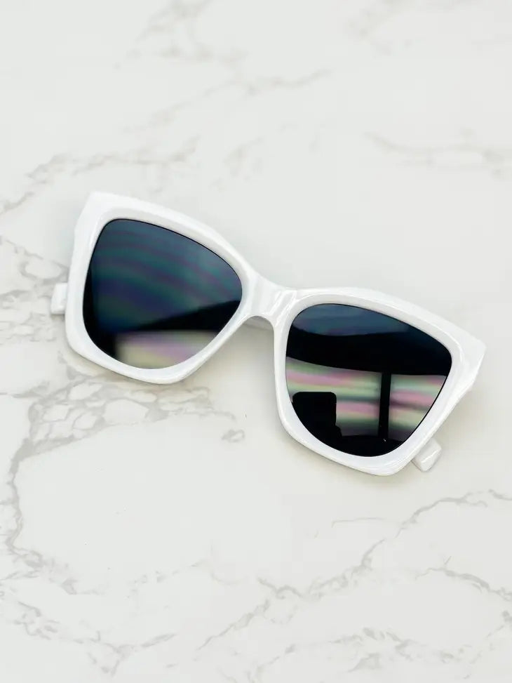 Becca Acetate Square Sunglasses