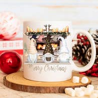 Merry Gnomes Christmas Mug