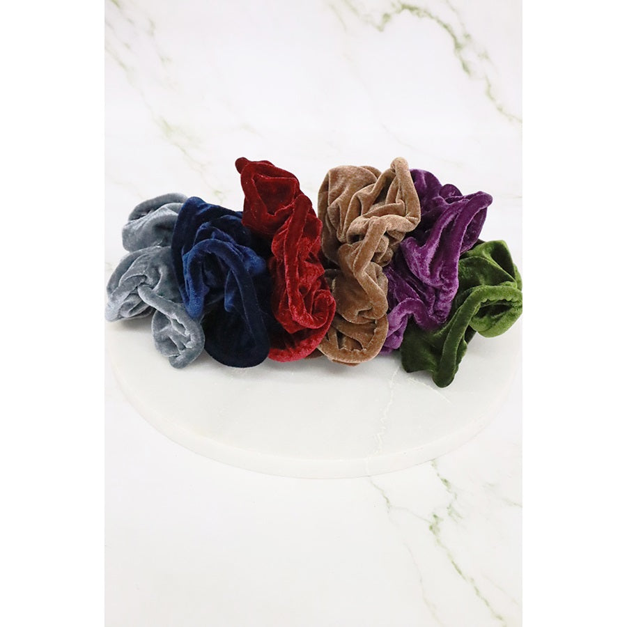 Jumbo Velvet Scrunchie