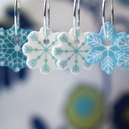 Snowflake Dangle Earrings